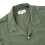 Tencel Cuban Collar Shirt - Moss Green