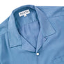 Tencel Cuban Collar Shirt - Dusty Blue
