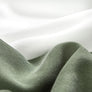 Tencel Cuban Collar Shirt - Moss Green & White