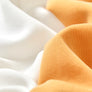 Tencel Cuban Collar Shirt - Apricot & White
