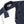 Tencel Cuban Collar Shirt - Navy & White