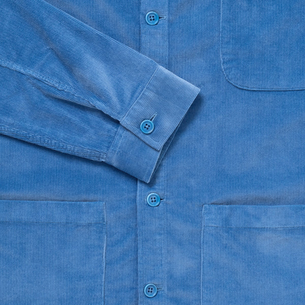 Cord Overshirt - Dusty Blue