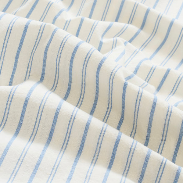 Cotton Short Sleeve - Blue Multi Stripe
